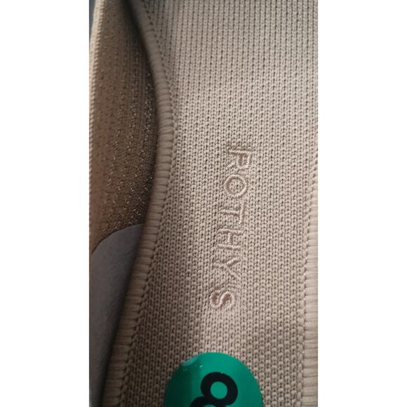 NWT! Rothy's square toe wrap in Gold. Woman's size 8. chic, elegant, bohemian - Picture 11 of 11